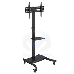 MEUBLE SUPPORT TV pour Ecrans Plats de 32 à 75 pouces Robuste avec Roulettes