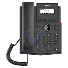 Téléphone IP SIP 2 Comptes avec Ecran Noir et Blanc PoE (*Sans Alimentation)