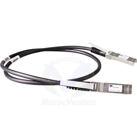 Câble cuivre HPE X240 10 G SFP+ à SFP+ JD096C