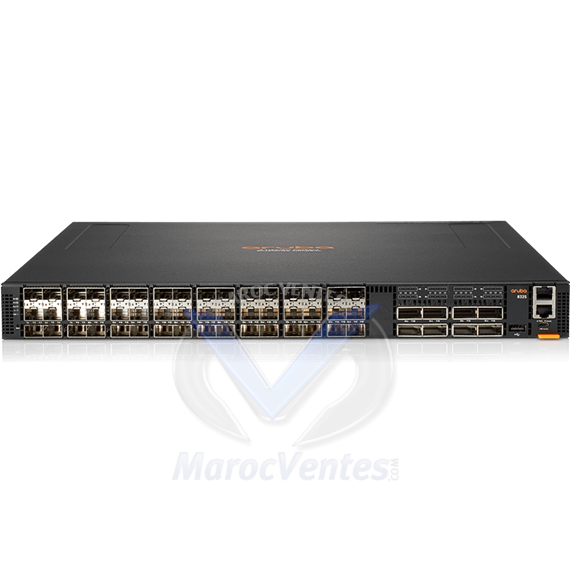 Aruba 8325-48Y8C 48p 25G SFP/+/28 8p 100G QSFP+/28 Back-to-Front 6 Fans and 2 PSU Bundle JL625A