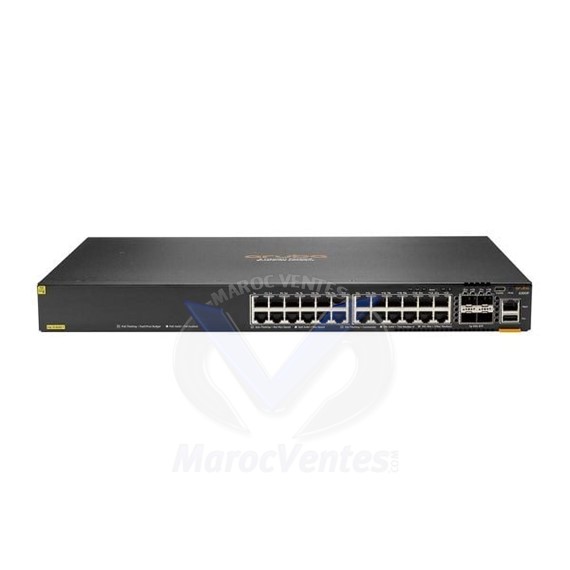 Aruba 6300F 24G CL4 PoE 4SFP56 Sw  [24 ports 10/100/1000 PoE+ ports + 4 ports 1G/10G/25G SFP, L3 Full managed] JL666A