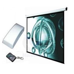 Ecran de Projection  Mural Electrique + Télécommande Radio sans Fil 2X2M /6X4.5 M