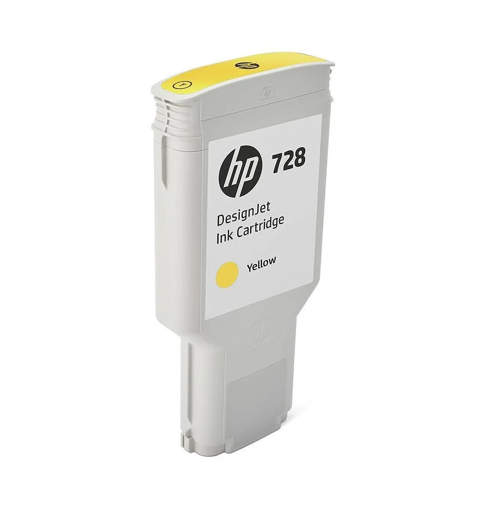 HP 728 300-ml Yellow DesignJet Ink Cartridge HP Designjet T730/T830 F9K15A