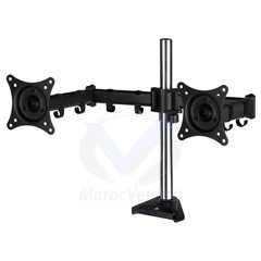 Support de bureau pour 2 moniteurs LCD jusqu'à 34" avec Hub USB 3.0 Z2 PRO GEN3