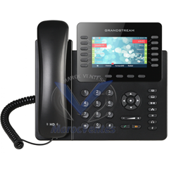 Téléphone IP POE 12 Lignes et 6 Comptes SIP Ecran LCD